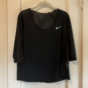 Nike woman’s see through workout shirt